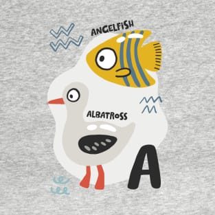 A Angelfish and Albatross T-Shirt